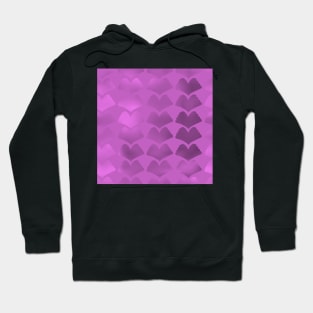 Jewel Ginkgo Single Hue Array Pink Hoodie